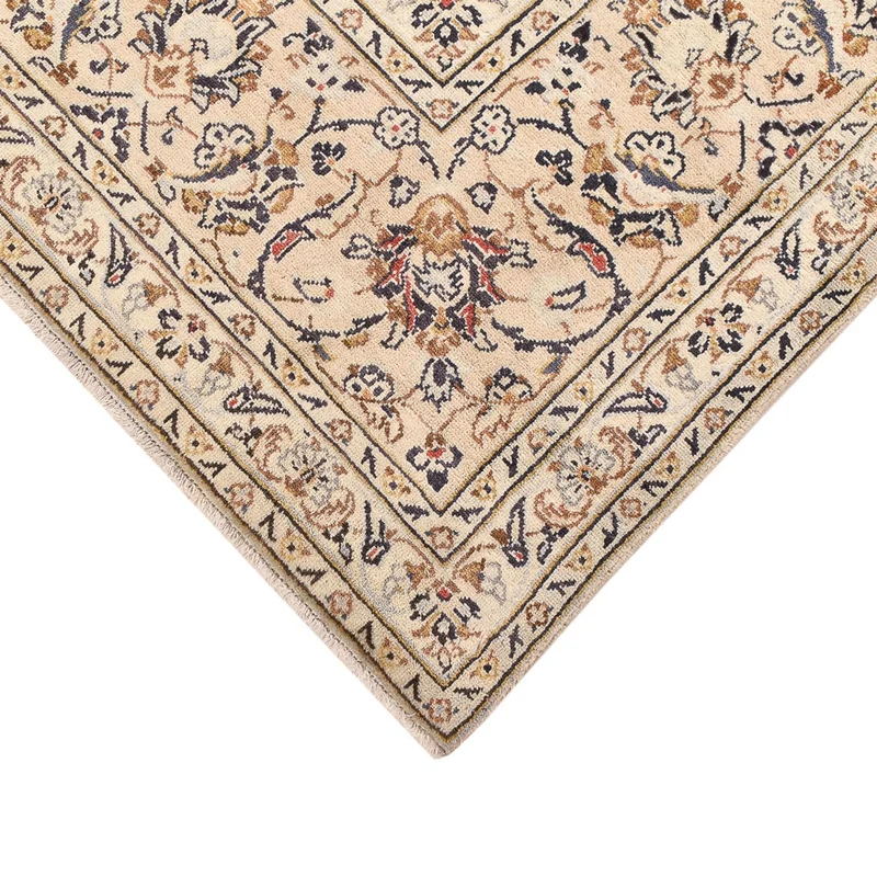 Keshan Teppich 243x359cm - Perserteppich - hellbeige