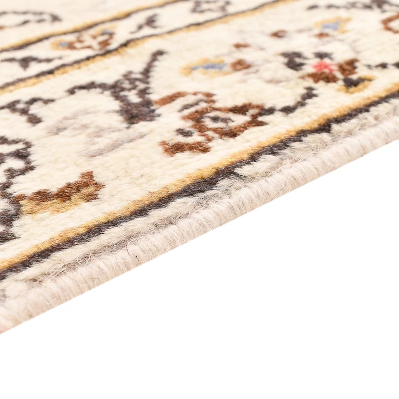 Keshan Teppich 238x340cm - Perserteppich - hellbeige