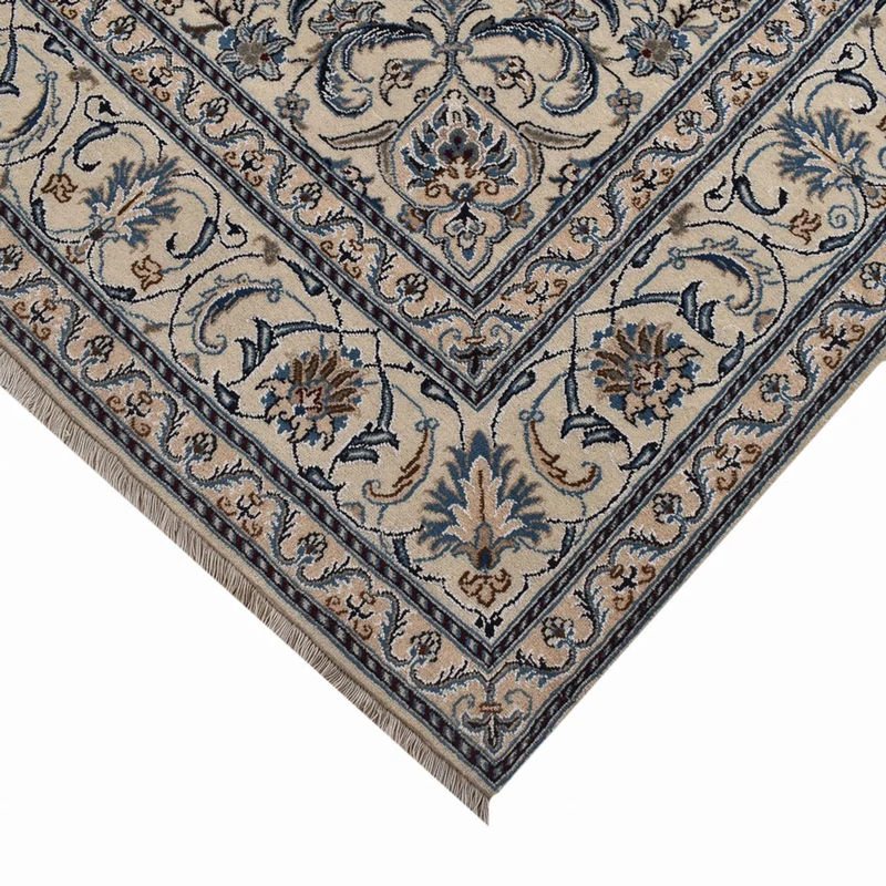 Nain - 12La Teppich 200x295cm - Perserteppich - dunkelblau