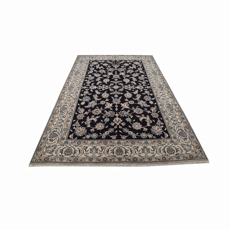 Nain - 12La Teppich 198x310cm - Perserteppich - dunkelblau