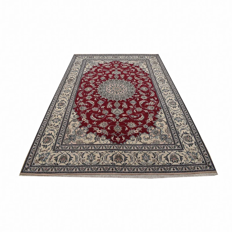 Nain - 12La Teppich 203x297cm - Perserteppich - rot