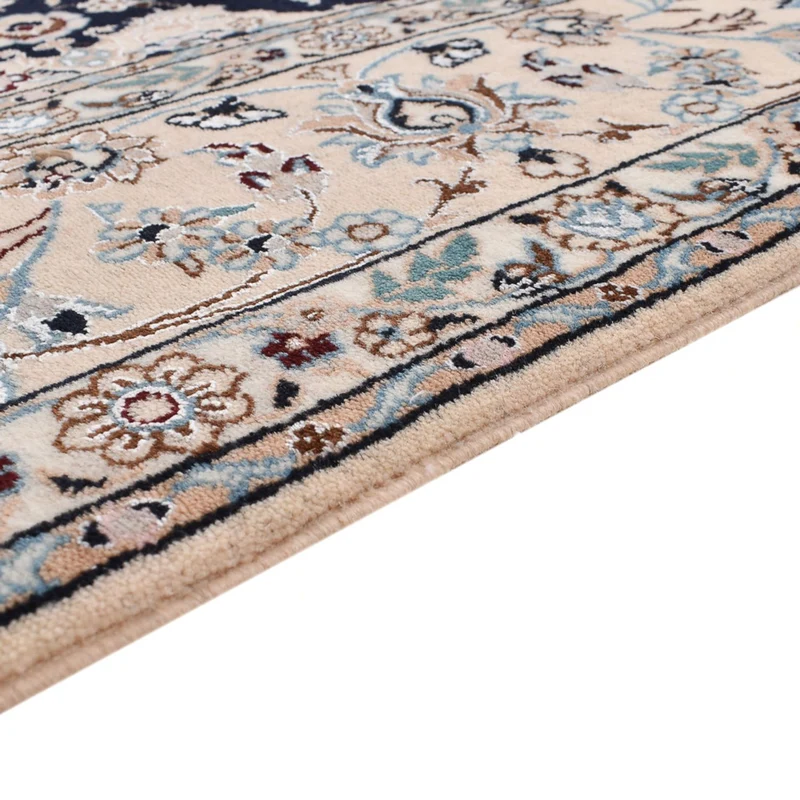 Nain - 6La Teppich 158x237cm - Perserteppich - dunkelblau