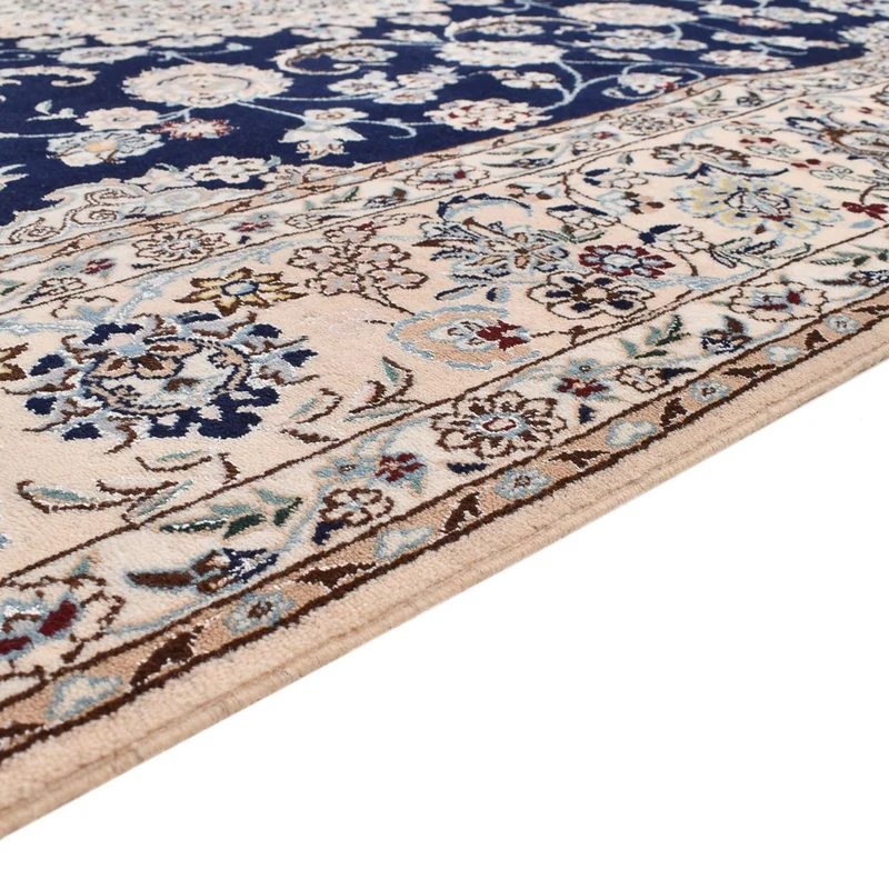 Perserteppich - Nain - Premium - 165 x 245 cm - dunkelblau