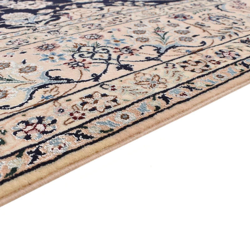 Perserteppich - Nain - Premium - 161 x 240 cm - dunkelblau