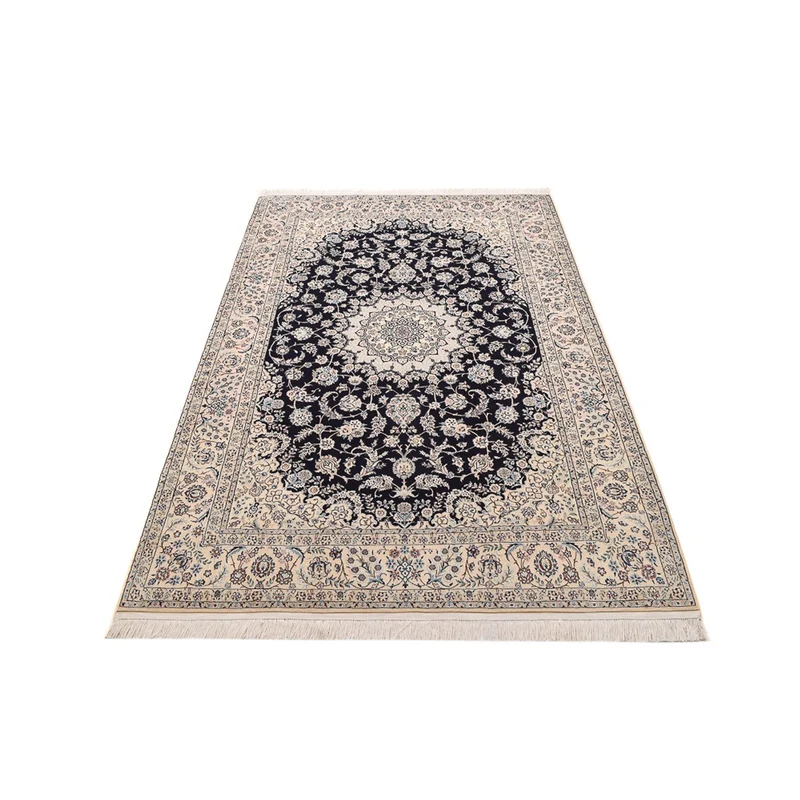 Perserteppich - Nain - Premium - 161 x 240 cm - dunkelblau