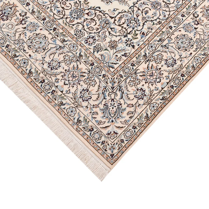 Perserteppich - Nain - Premium - 146 x 219 cm - hellgrau