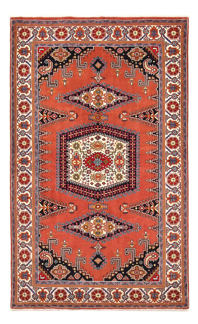 Wiss Teppich 155x255cm - Perserteppich - rot