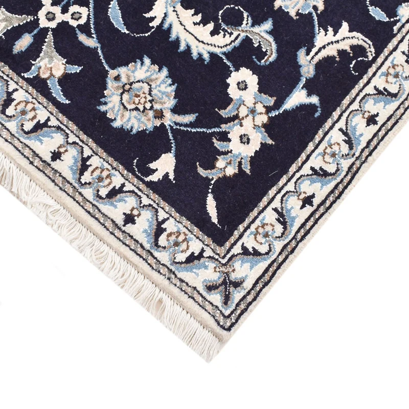 Perserteppich - Nain - 90 x 143 cm - dunkelblau