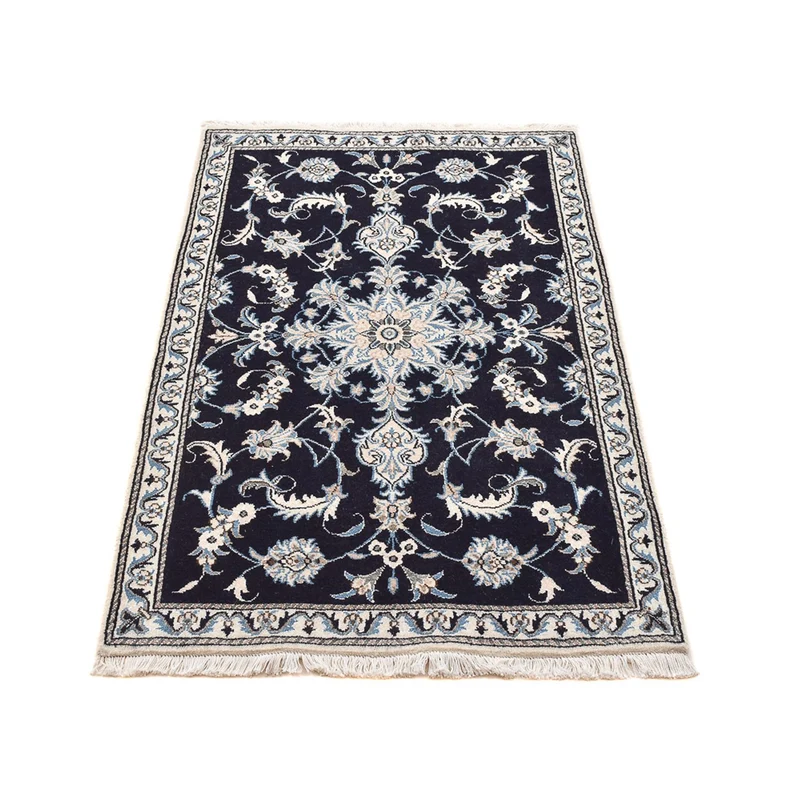 Perserteppich - Nain - 90 x 143 cm - dunkelblau