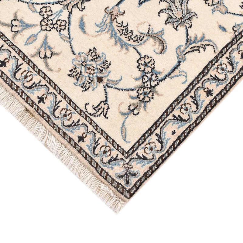 Perserteppich - Nain - 88 x 146 cm - hellbeige
