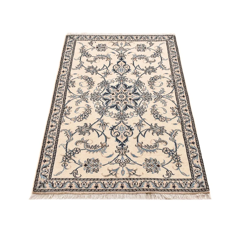 Perserteppich - Nain - 88 x 146 cm - hellbeige