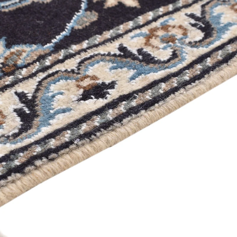 Nain - 12La Teppich 87x145cm - Perserteppich - dunkelbeige