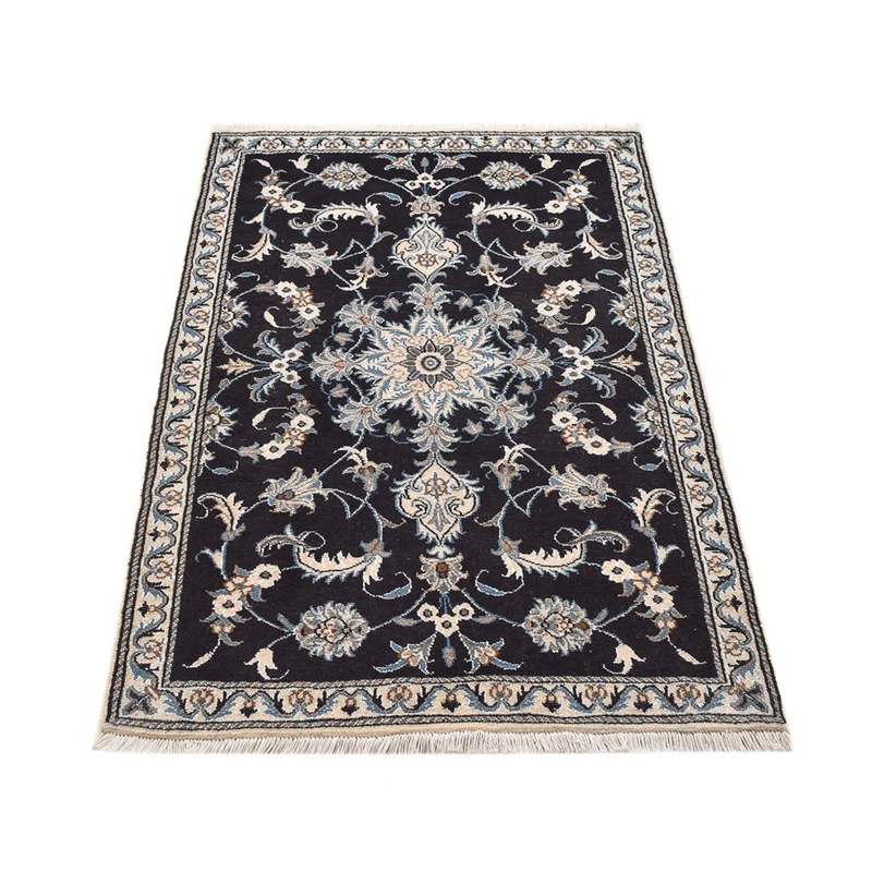 Nain - 12La Teppich 87x145cm - Perserteppich - dunkelbeige