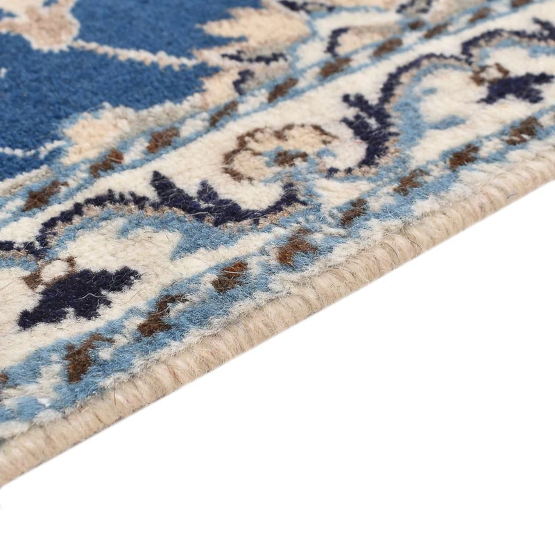 Perserteppich - Nain - 86 x 143 cm - blau