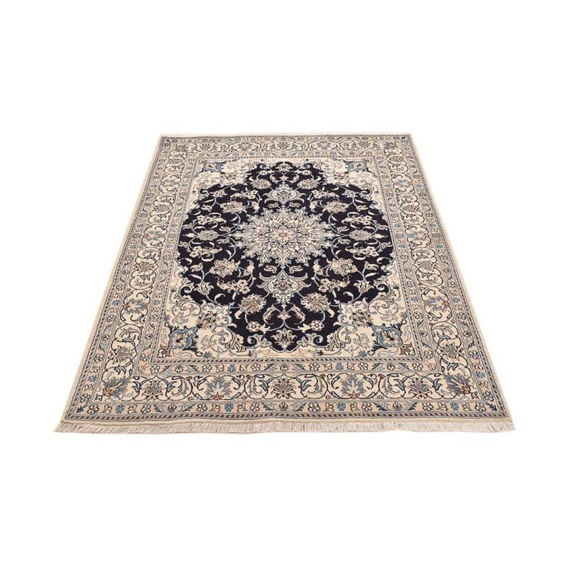 Nain - 12La Teppich 145x199cm - Perserteppich - dunkelblau