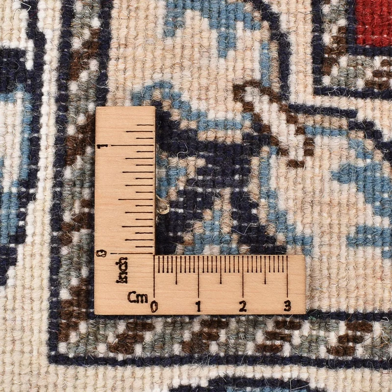 Perserteppich - Nain quadratisch - 193 x 203 cm - rot