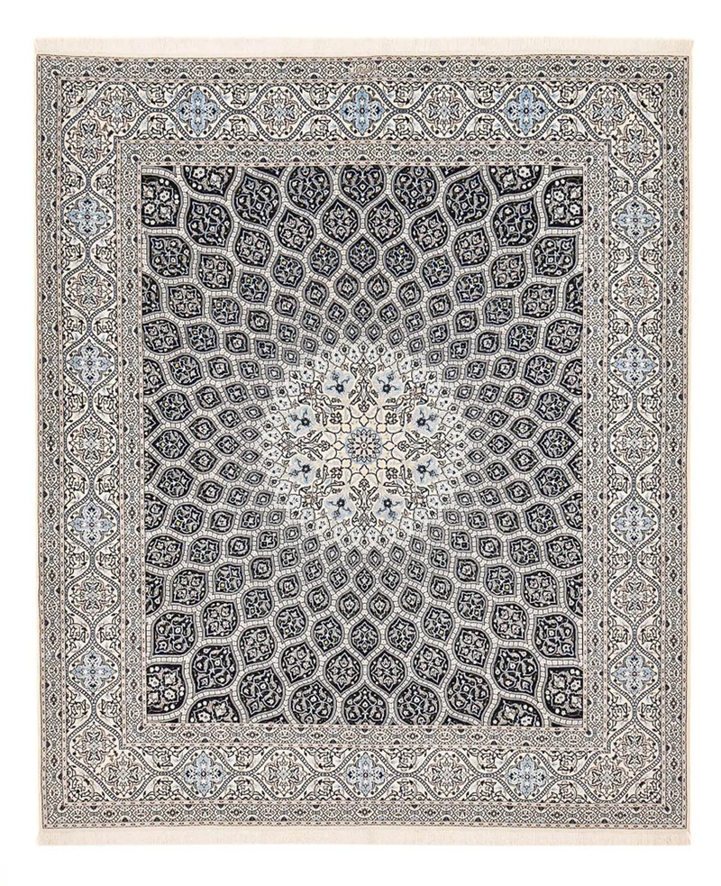 Nain - 6La Teppich 262x307cm - Perserteppich - dunkelgrau
