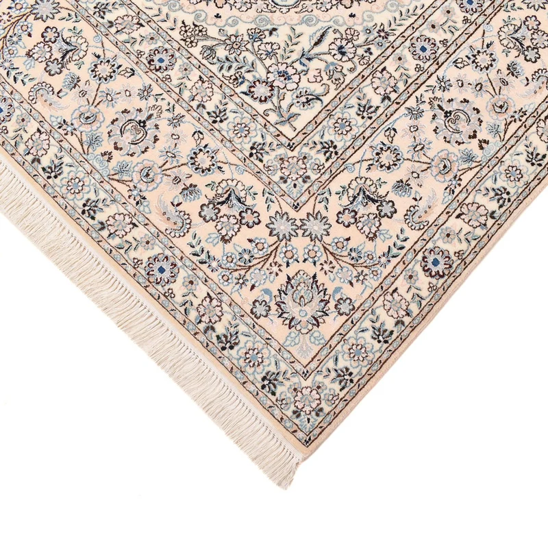 Perserteppich - Nain - Premium - 210 x 302 cm - weiß