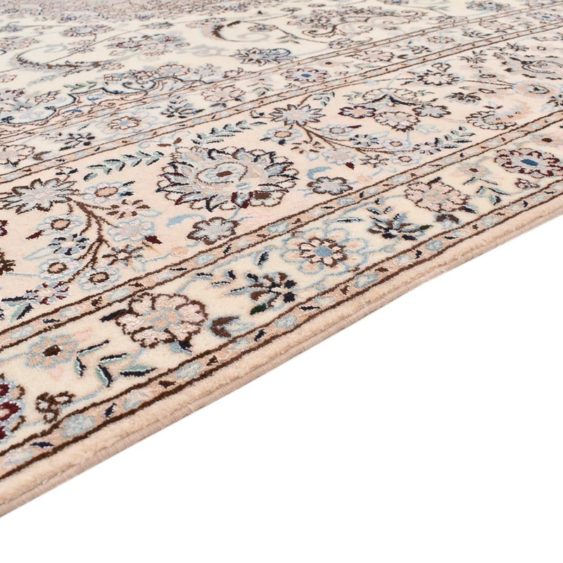 Perserteppich - Nain - Premium - 210 x 302 cm - weiß