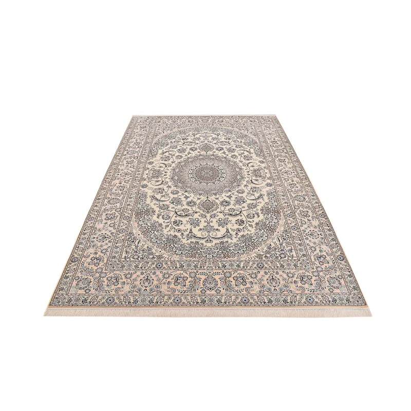 Perserteppich - Nain - Premium - 210 x 302 cm - weiß