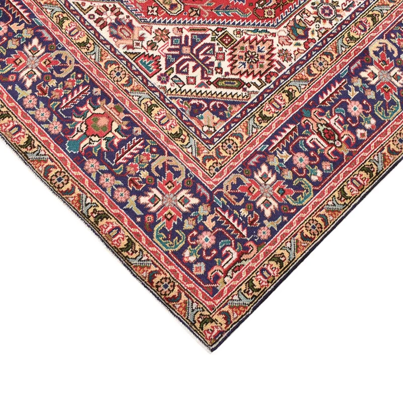 Täbriz Teppich 200x290cm - Perserteppich - rot