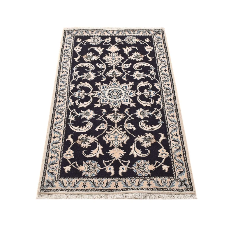 Perserteppich - Nain - 70 x 135 cm - dunkelblau