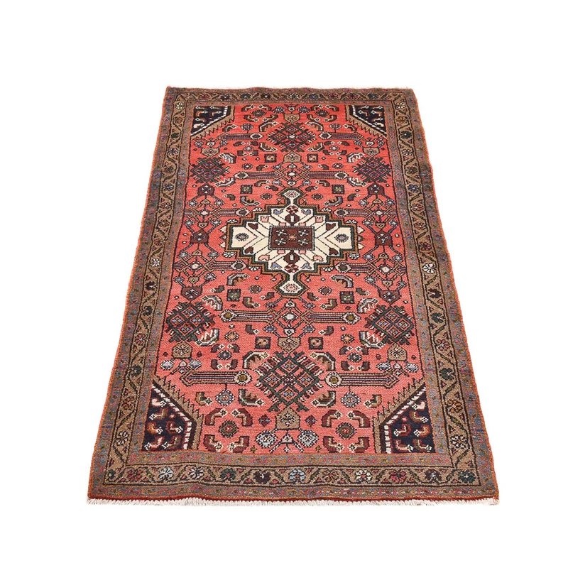 Perserteppich - Nomadic - 81 x 155 cm - hellrot
