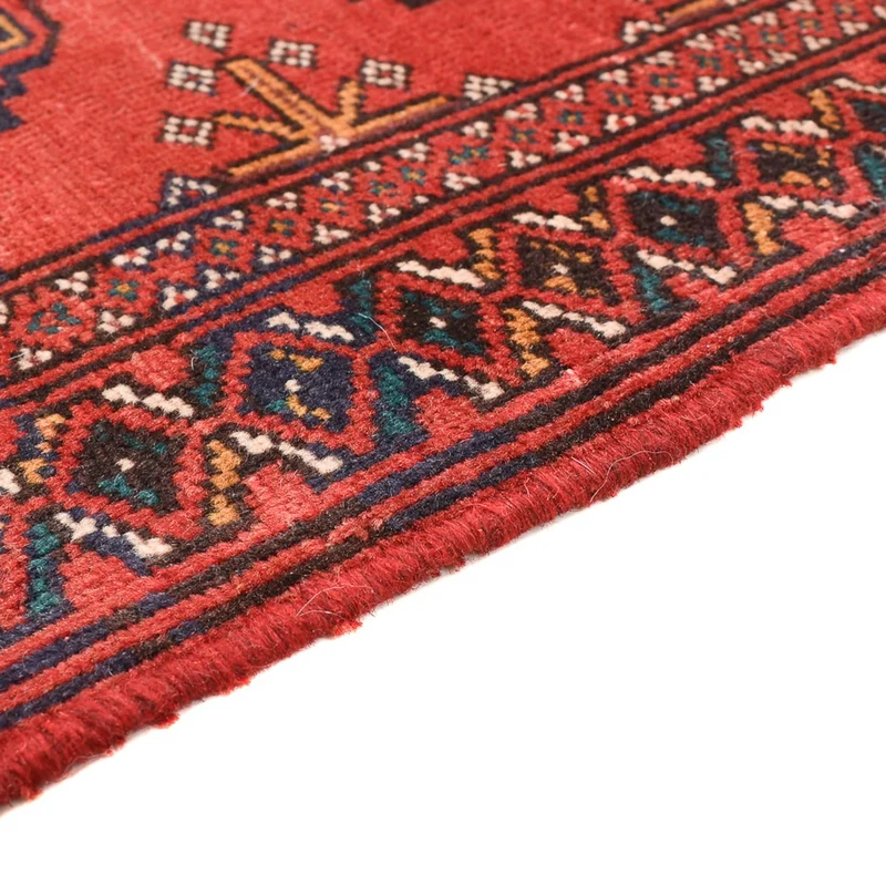 Turkaman Teppich - 77 x 116 cm - rot