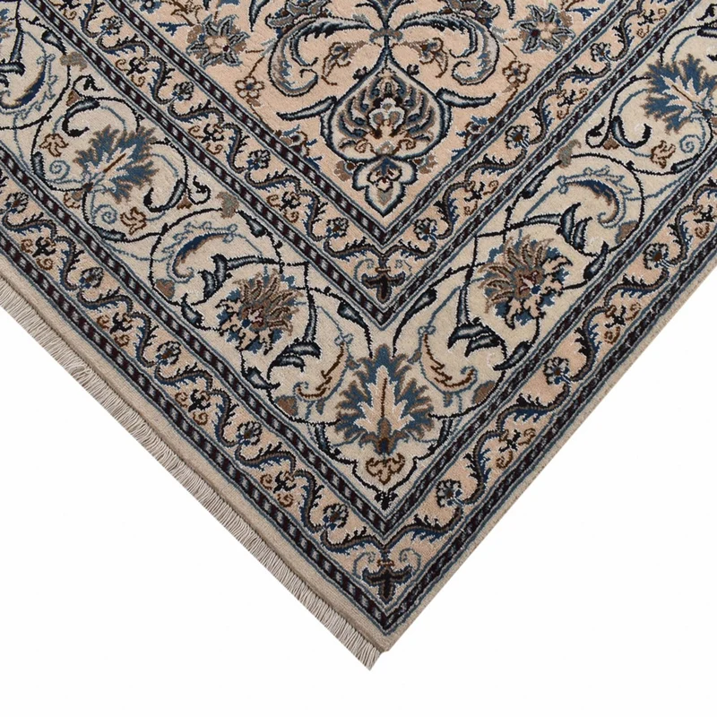Perserteppich - Nain - 203 x 304 cm - creme