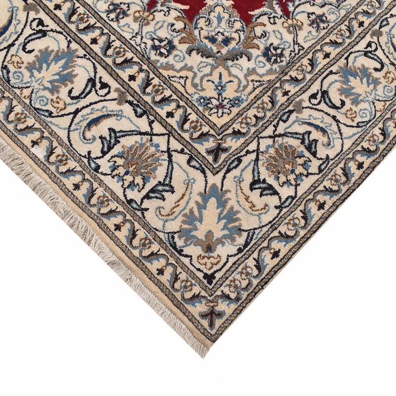Nain - 12La Teppich 195x197cm - Perserteppich - rot