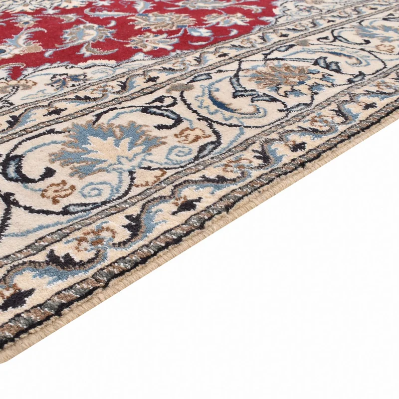 Nain - 12La Teppich 195x197cm - Perserteppich - rot