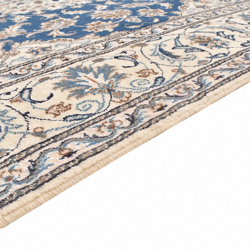 Nain - 12La Teppich 195x202cm - Perserteppich - blau