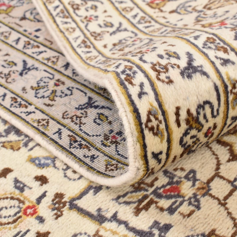Perserteppich - Keshan - 239 x 345 cm - hellbeige