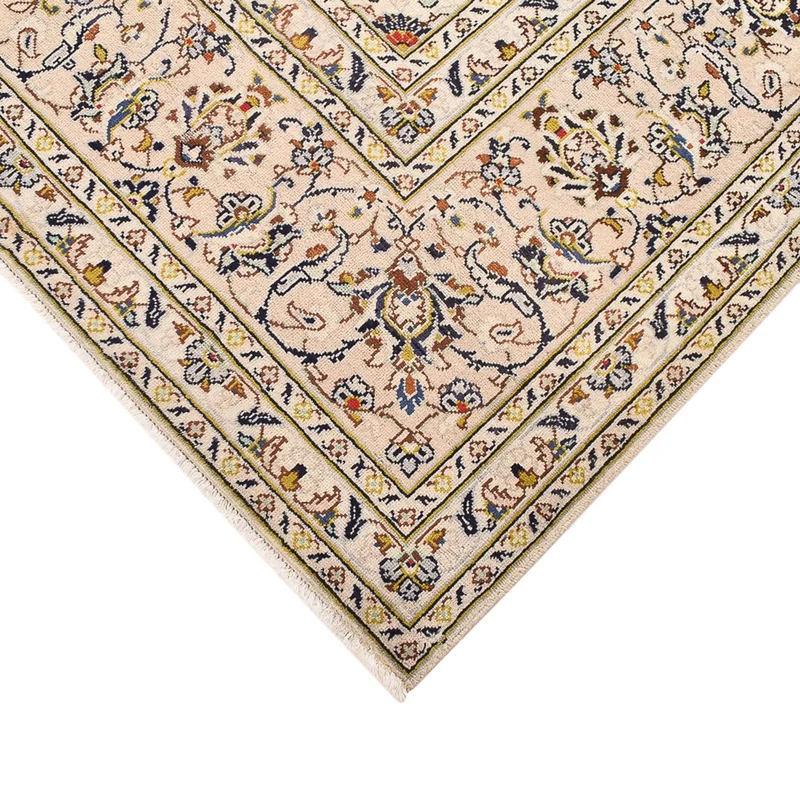 Perserteppich - Keshan - 245 x 342 cm - hellbeige