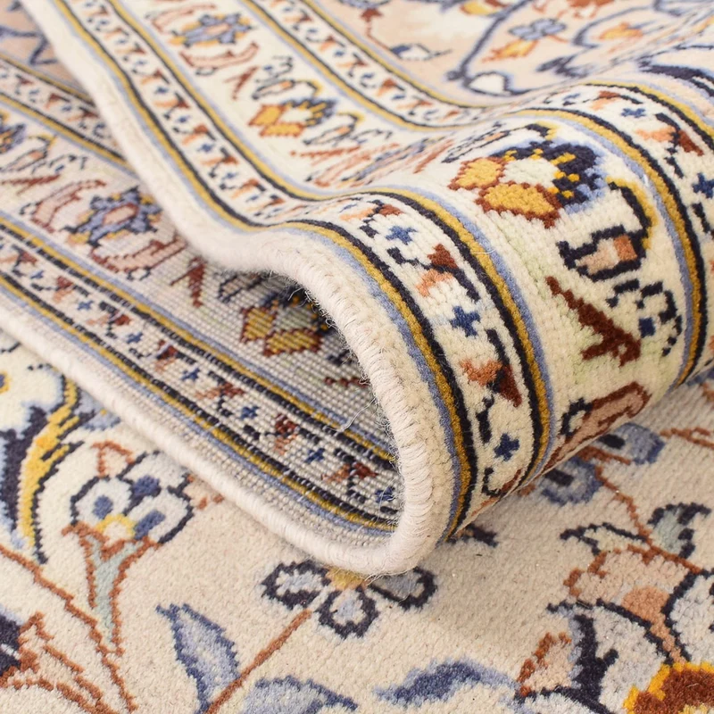 Perserteppich - Keshan - 271 x 380 cm - hellbeige