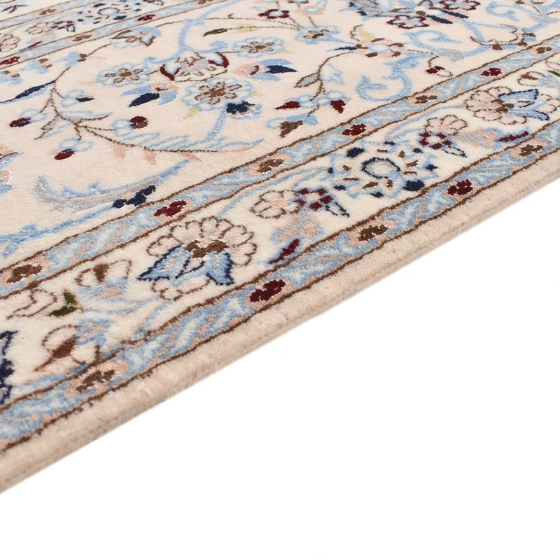 Perserteppich - Nain - Premium - 210 x 255 cm - hellgrau