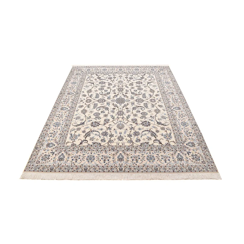 Perserteppich - Nain - Premium - 210 x 255 cm - hellgrau