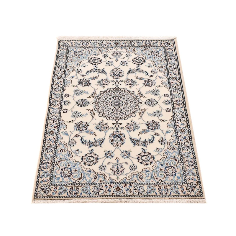Nain - 9La Teppich 69x109cm - Perserteppich - hellgrau