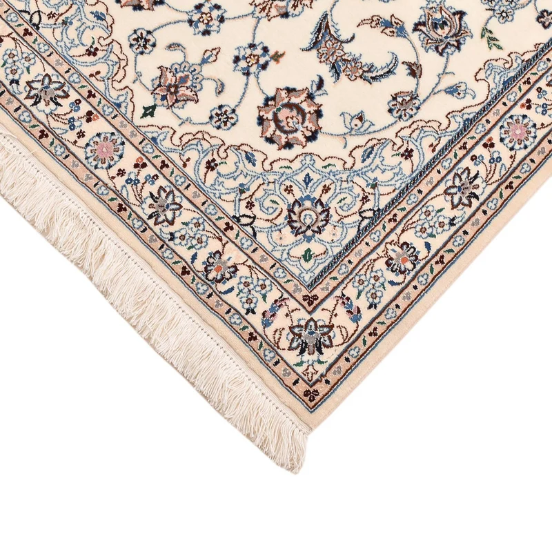 Perserteppich - Nain - Royal - 72 x 108 cm - hellgrau