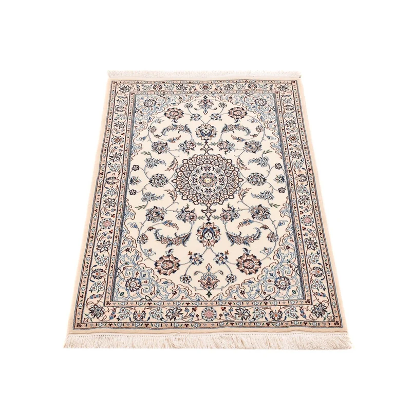 Perserteppich - Nain - Royal - 72 x 108 cm - hellgrau