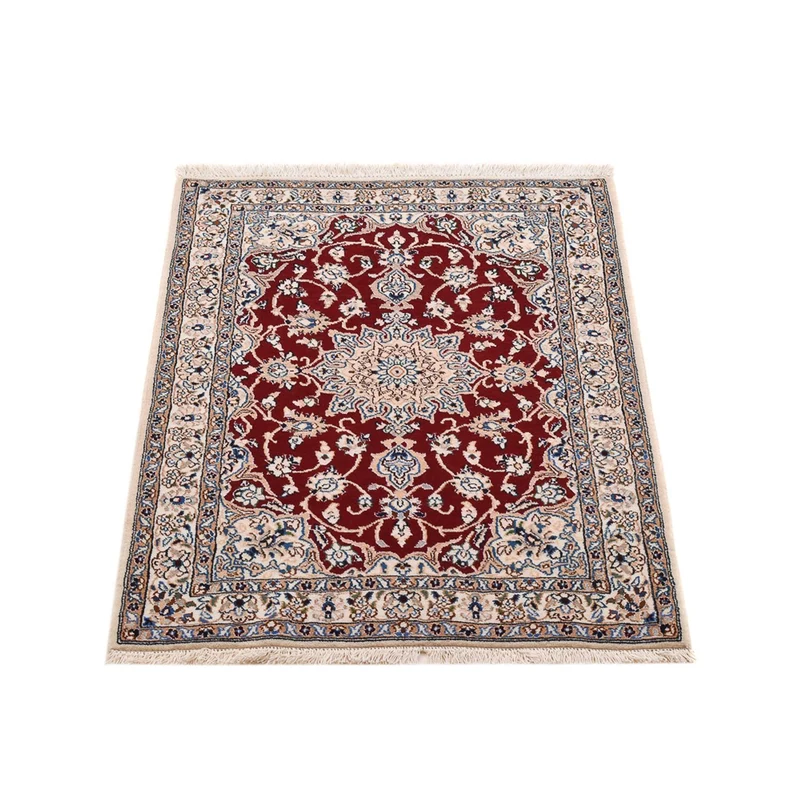 Perserteppich - Nain - Royal - 63 x 94 cm - dunkelrot