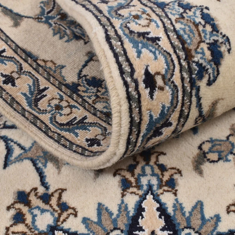 Nain - 12La Teppich 77x295cm - Perserteppich - weiß