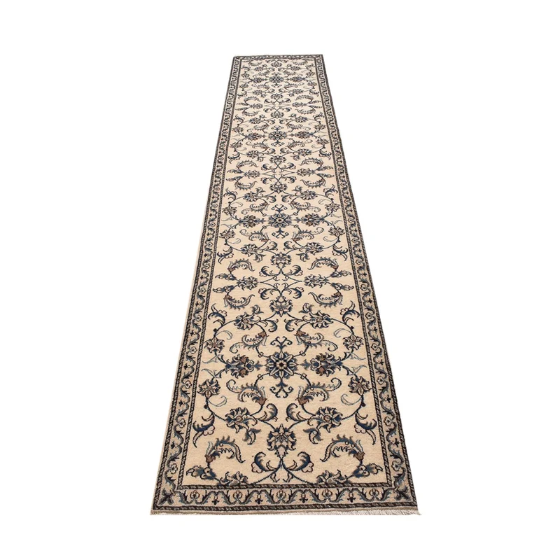 Nain - 12La Teppich 79x377cm - Perserteppich - beige