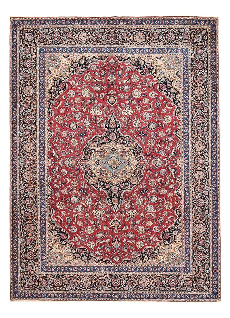 Maschad Teppich 292x405cm - Perserteppich - dunkelrot