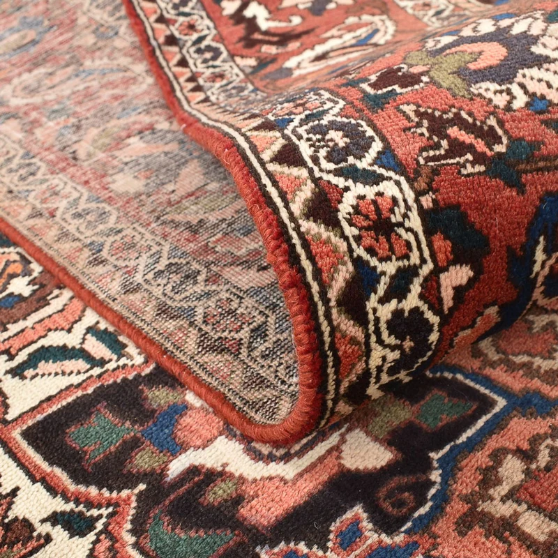 Bachtiar Teppich 215x313cm - Perserteppich - bordeauxrot