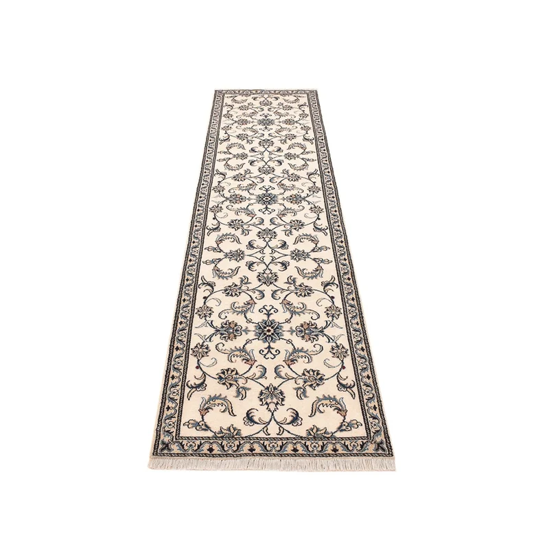 Läufer Perser - Nain - 78 x 298 cm - weiß