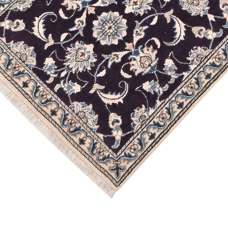 Nain - 12La Teppich 80x250cm - Perserteppich - dunkelblau
