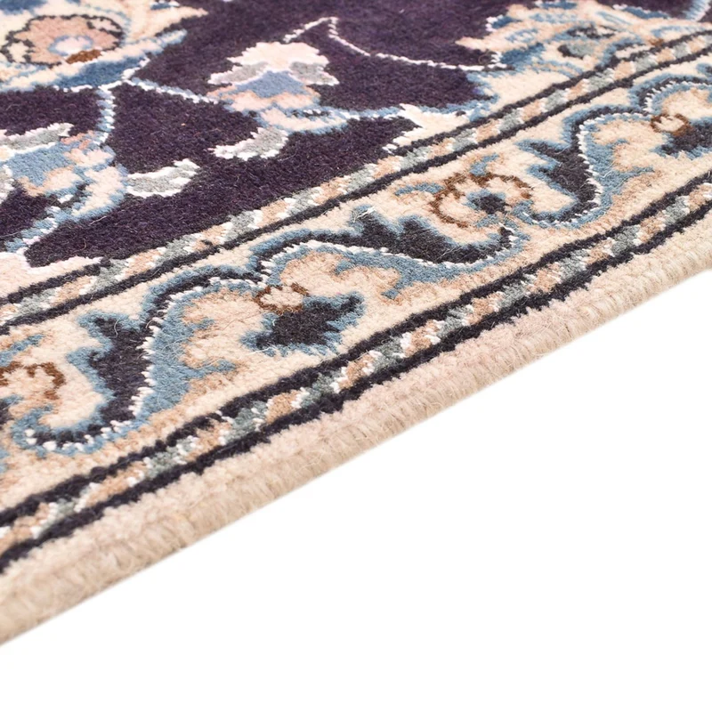 Nain - 12La Teppich 80x250cm - Perserteppich - dunkelblau