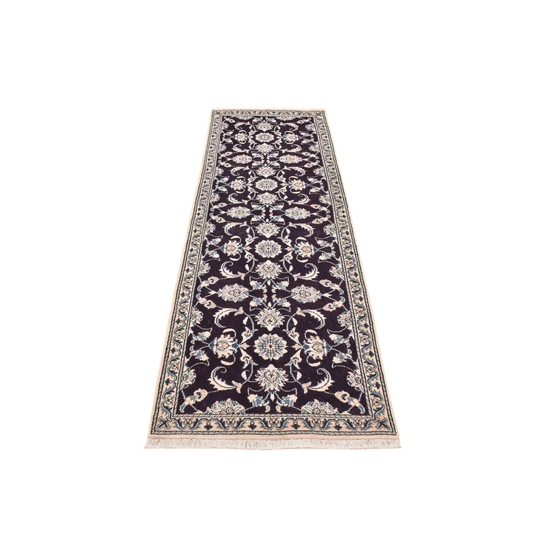 Nain - 12La Teppich 80x250cm - Perserteppich - dunkelblau