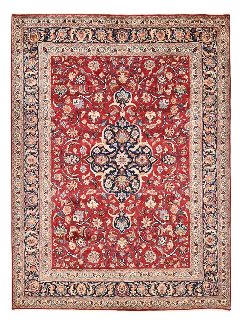 Maschad Teppich 252x332cm - Perserteppich - rot